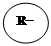 Блок-схема: узел: R−