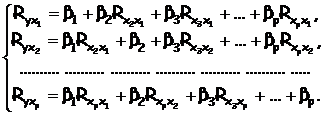 Уравнение множественной регрессии в стандартизованном масштабе (назначение, формулы перехода к естественной форме)